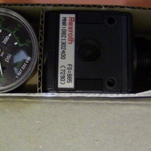 Vanne de Regulation + MANOMETRE REXTROTH 885