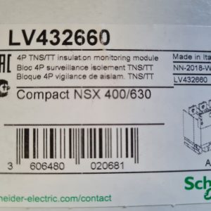 Schneider Electric  LV432660 Bloc Vigi TNS/TT 4P 0,3-30A  NSX630  NSX 400A /630A
