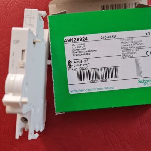 LOT de 2 AUXILIAIRE , CONTACT OF A9N26924 ,  SCHNEIDER , pour les C60 et  ID