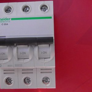 A9F77320  iC60N  3P C 20A 3P  SCHNEIDER   DISJONCTEUR